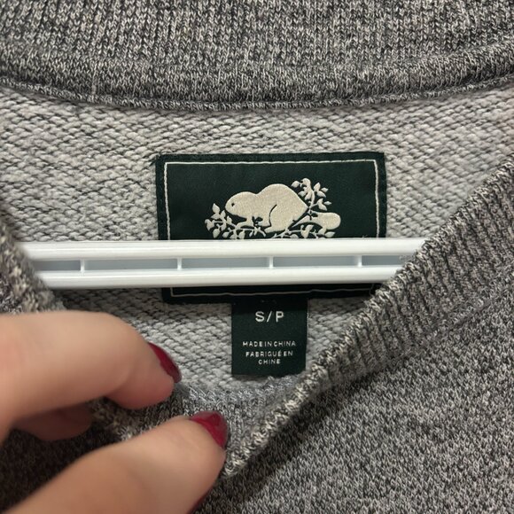 Oversized Roots Crew Sweatshirt - Picture 3 of 3